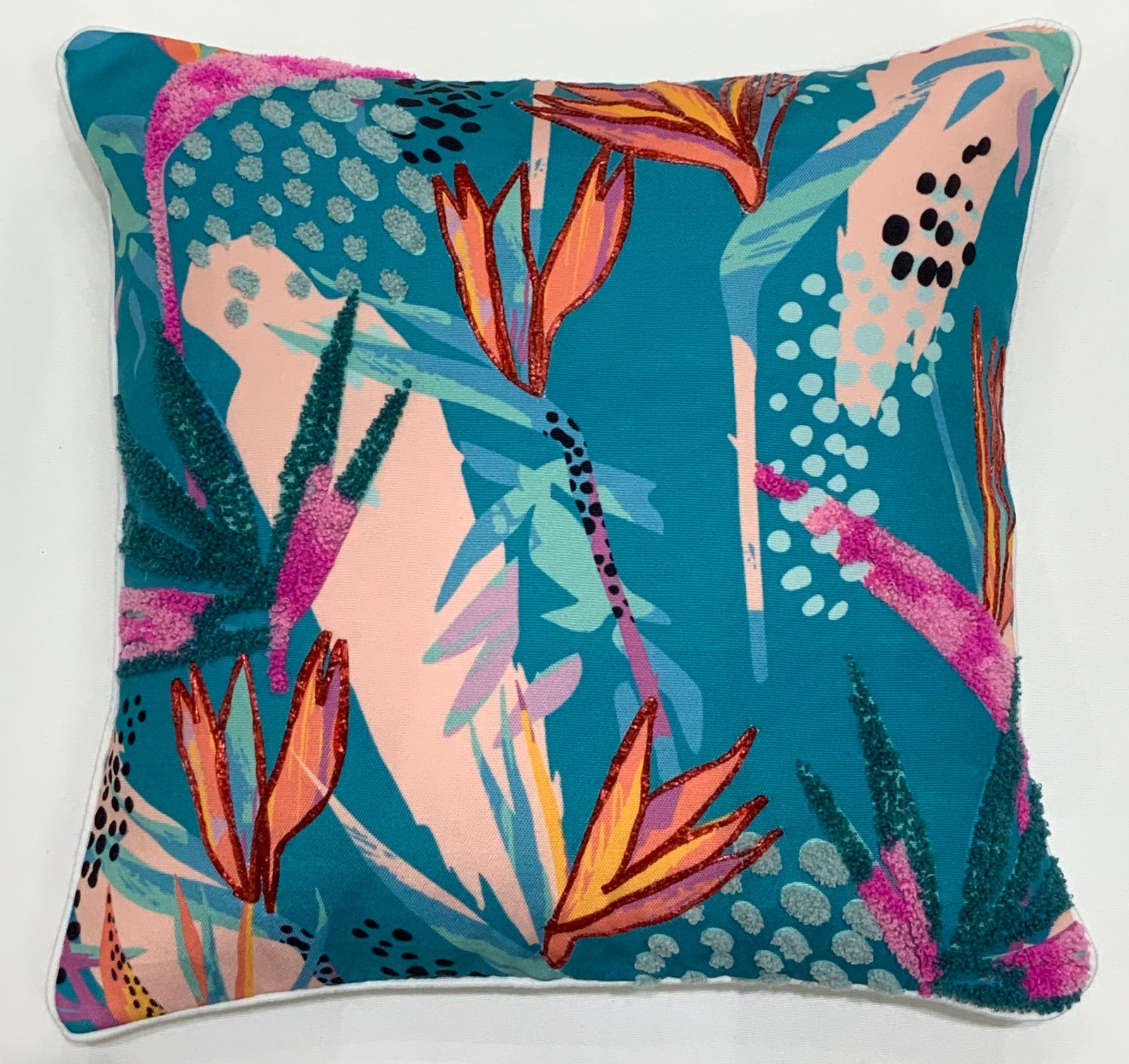Techno Foliage Pillow