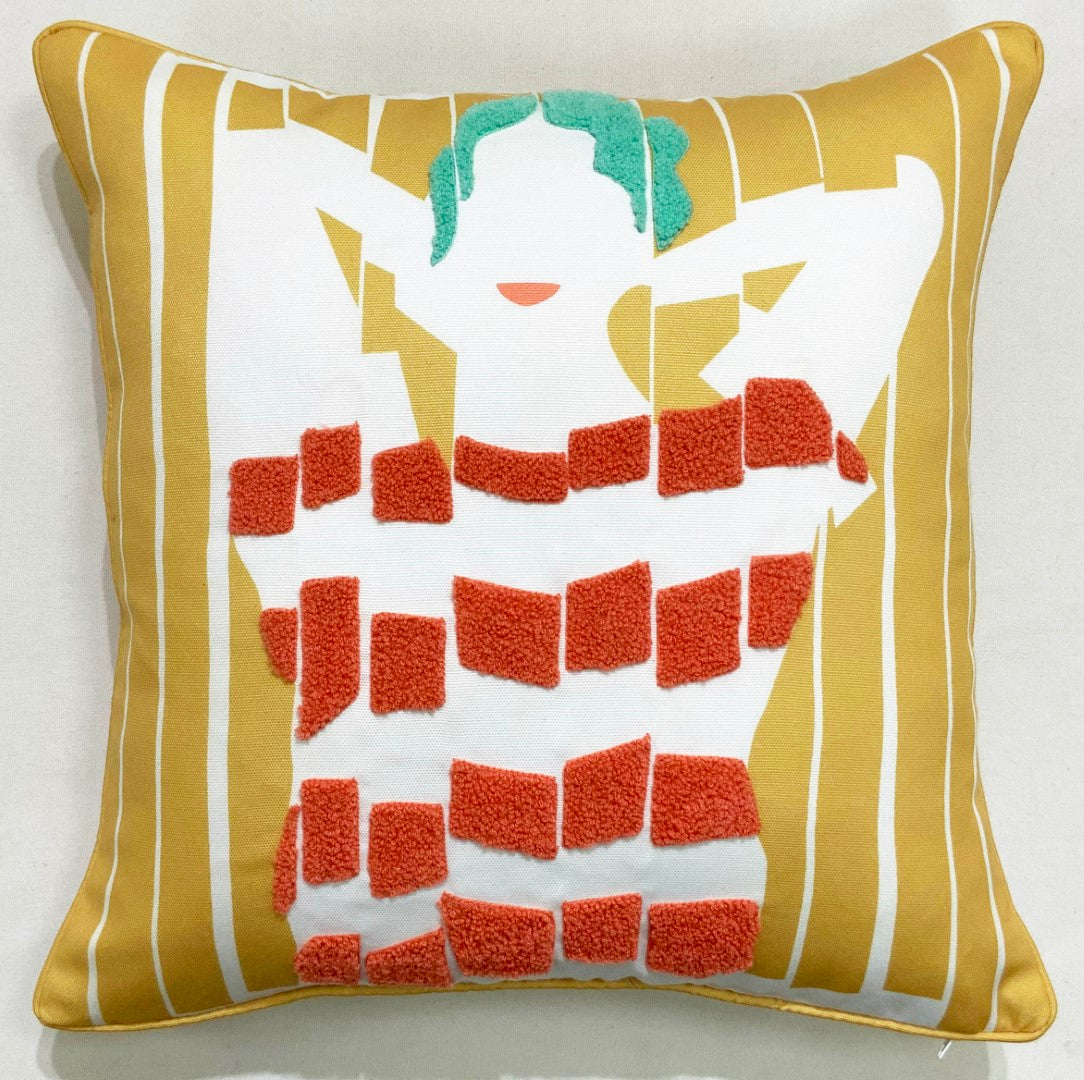 Sunbather Mosaic Pillow