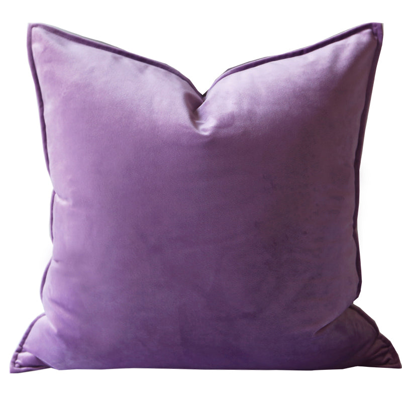 Velvet Throw Pillow Sofa Cover