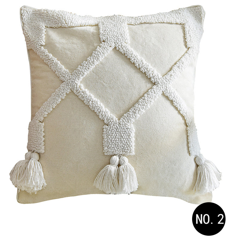 Nordic Moroccan Tufted Pillowcase