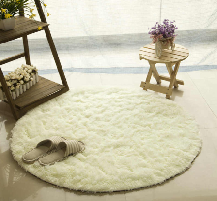 Fluffy Round Rug Carpets For Living Room