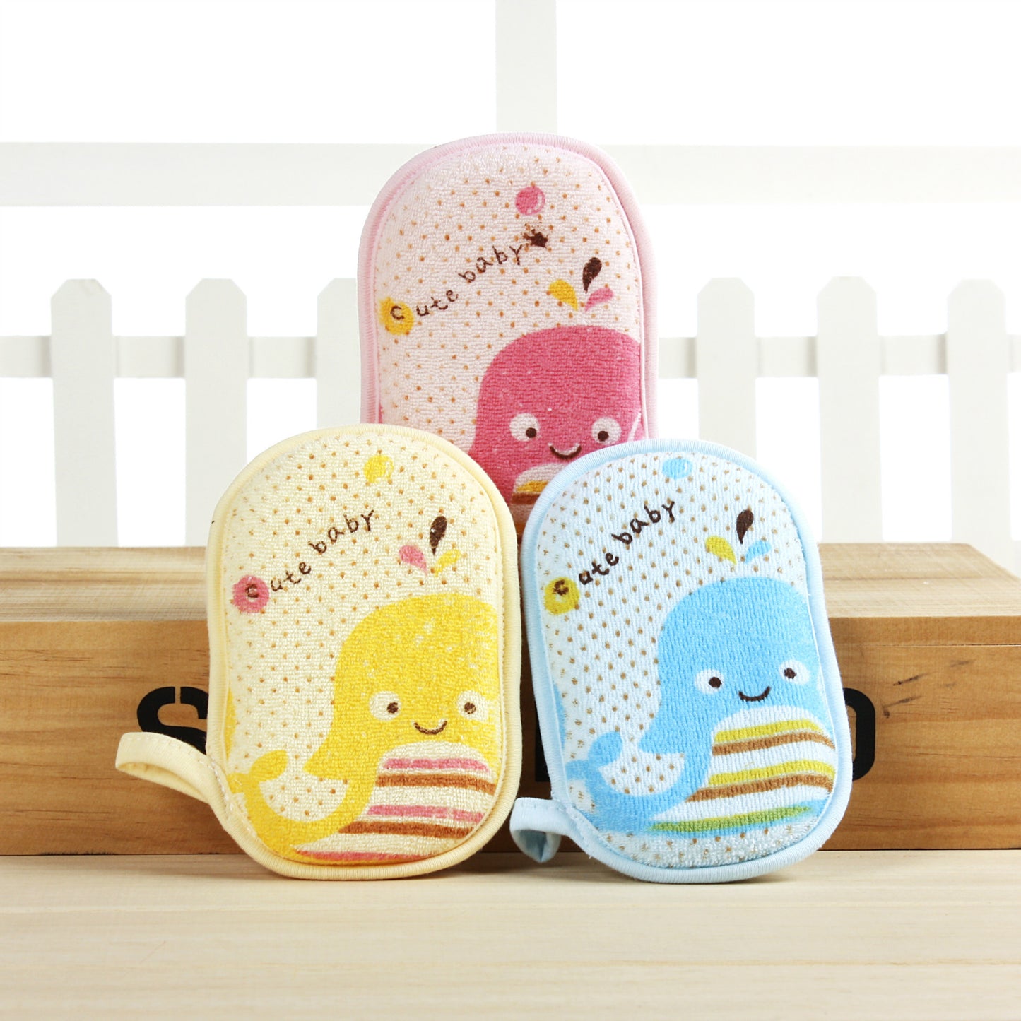 Cartoon Cute Baby Cotton Bath Towel