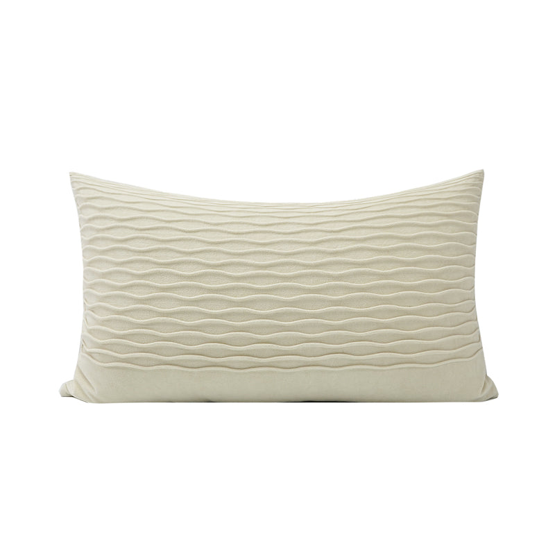 New Beige Wave Pattern Pillows