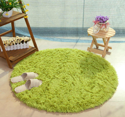 Fluffy Round Rug Carpets For Living Room