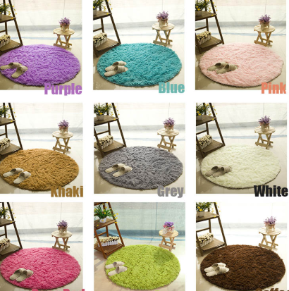 Fluffy Round Rug Carpets For Living Room