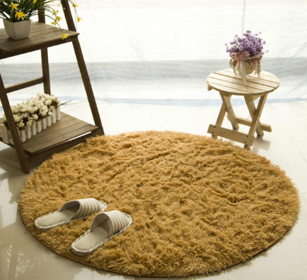 Fluffy Round Rug Carpets For Living Room