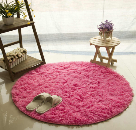 Fluffy Round Rug Carpets For Living Room