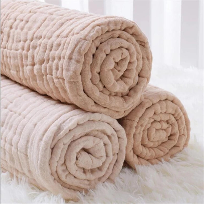 6 Layers Bamboo Cotton Baby Blanket - Janeen Home Shop