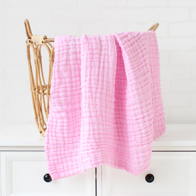 6 Layers Bamboo Cotton Baby Blanket - Janeen Home Shop