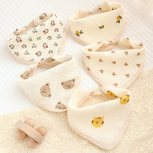 Baby Bibs Muslin Cotton Stuff - Janeen Home Shop