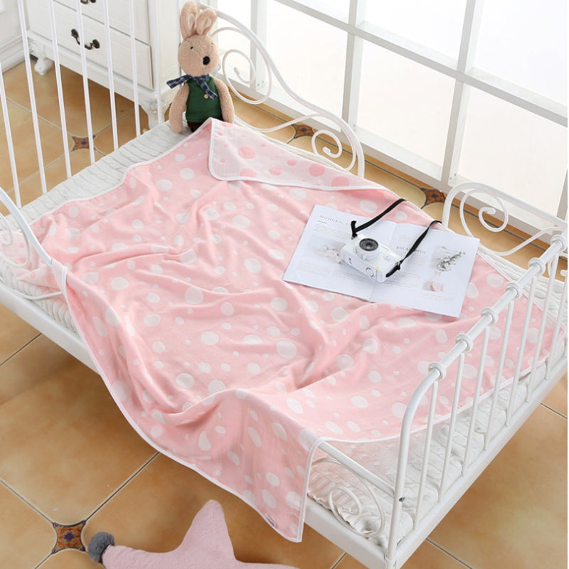 Baby Blanket Muslin Blankets Stroller - Janeen Home Shop