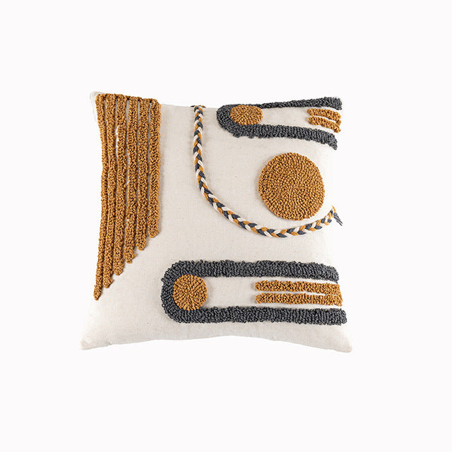 Beige Throw Pillows Bohemian Style - Janeen Home Shop