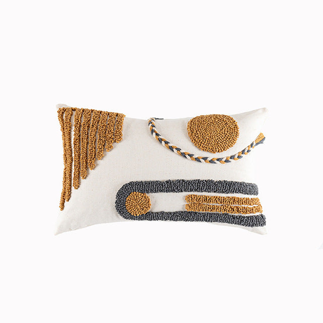 Beige Throw Pillows Bohemian Style - Janeen Home Shop