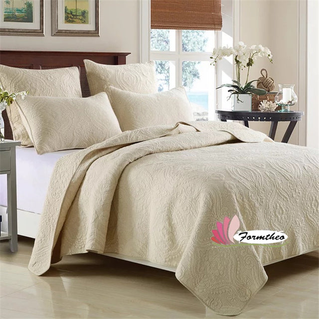 Luxury Double Cotton Sheet - Janeen Home Shop