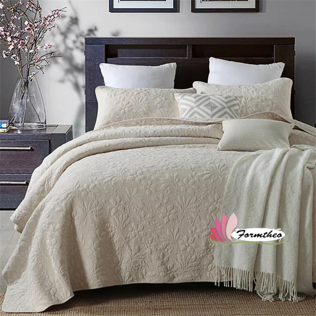 Luxury Double Cotton Sheet - Janeen Home Shop