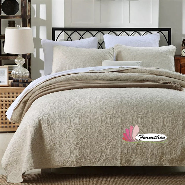 Luxury Double Cotton Sheet - Janeen Home Shop