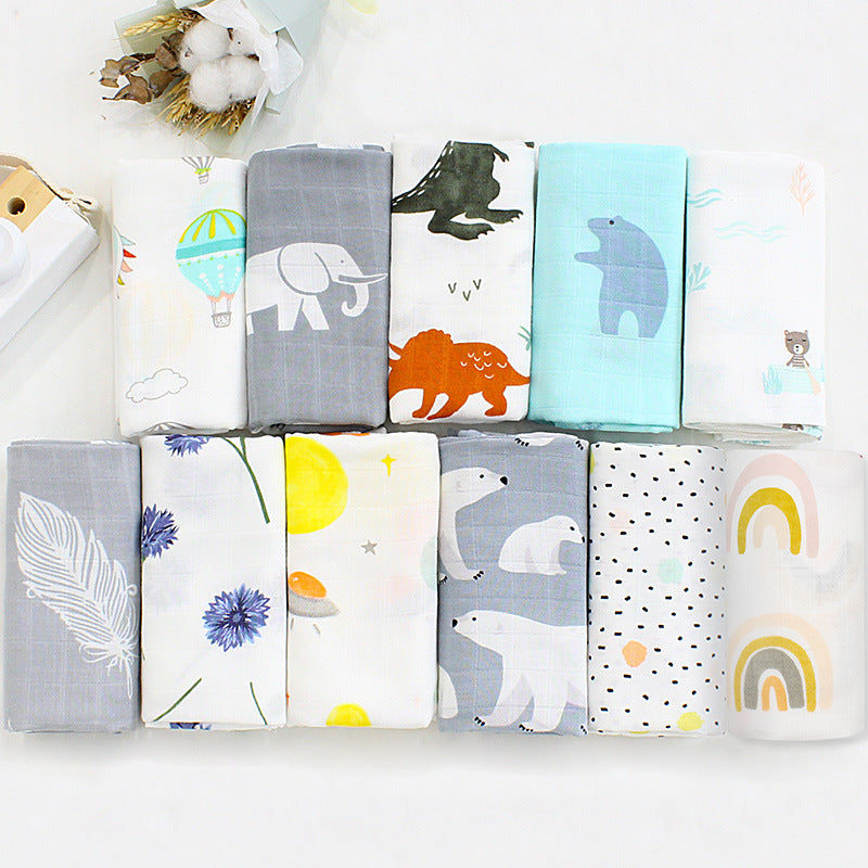 Baby Diaper Muslin Newborn Blankets - Janeen Home Shop