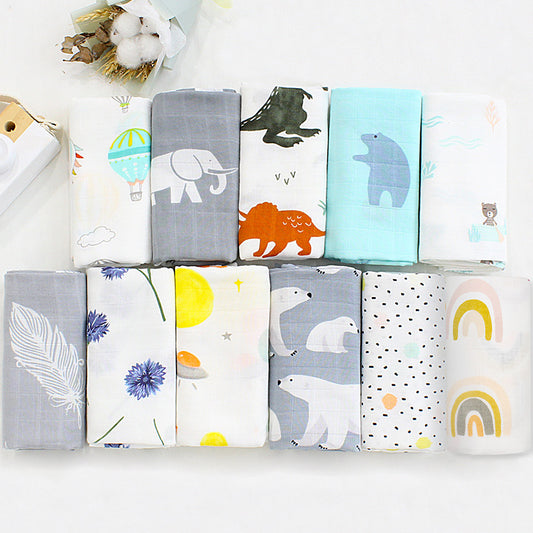 Baby Diaper Muslin Newborn Blankets - Janeen Home Shop