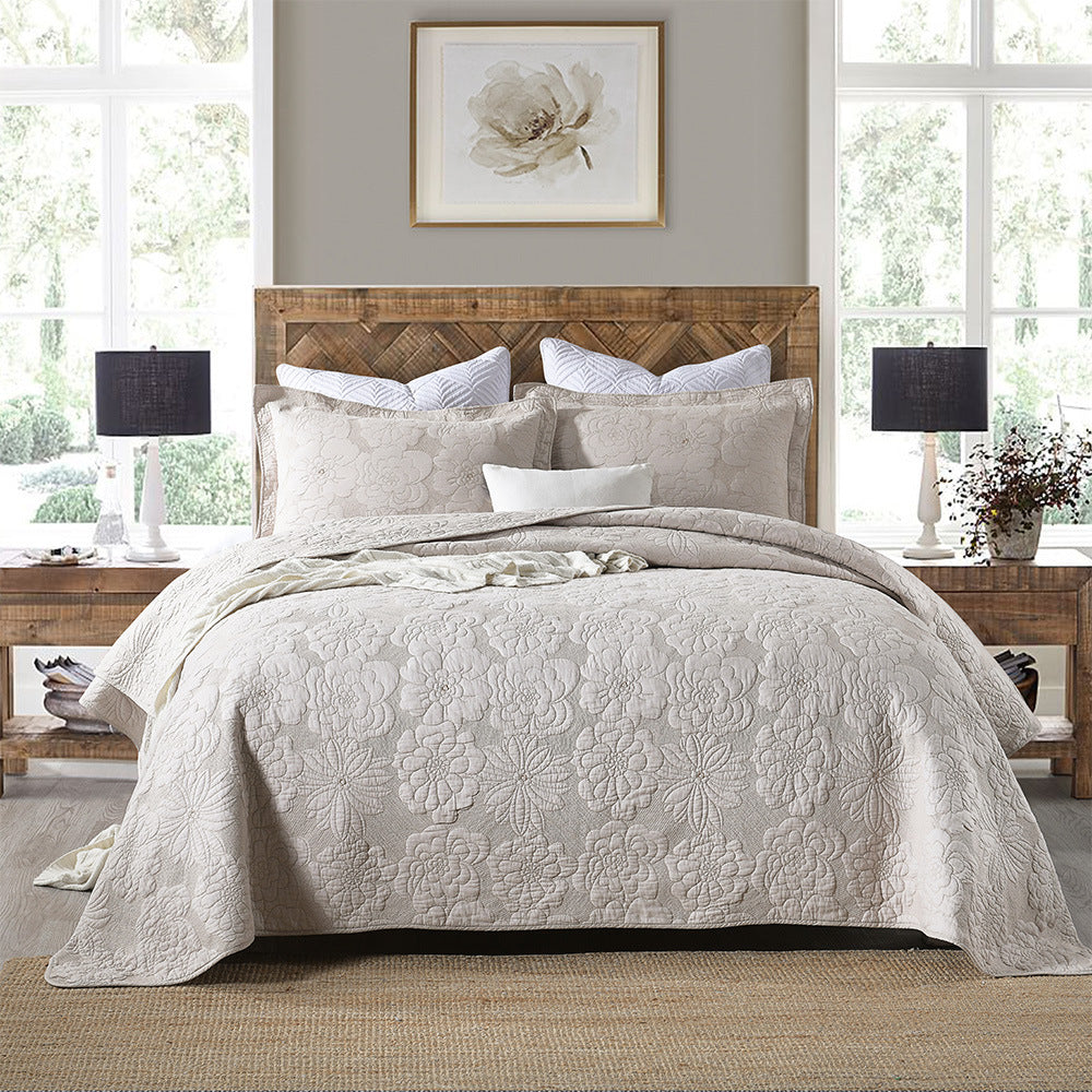 Premium Quilted Cotton Bedspread - Janeen Home Shop