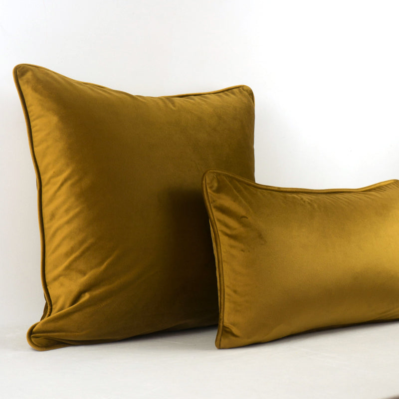 Velvet Throw Pillow Sofa Cover