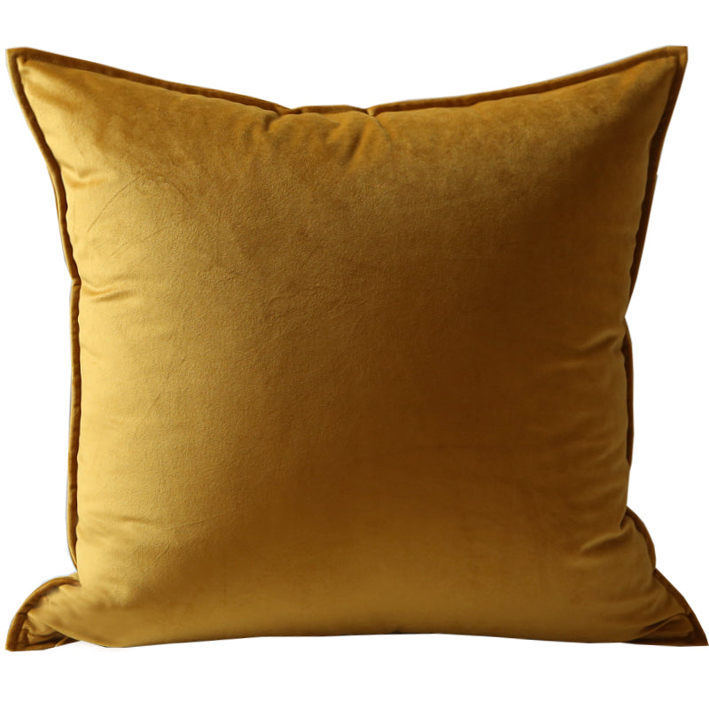 Velvet Throw Pillow Sofa Cover